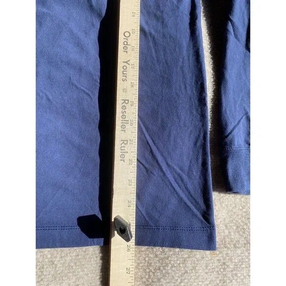 The Nike Tee Dri-Fit Indiana Pacers NBA Shirt Mens XS Navy Crew Neck Long Sleeve - Picture 7 of 10